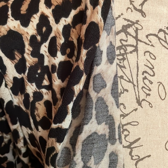 Leopard Cardigan/Sweater Jacket - Picture 7 of 10